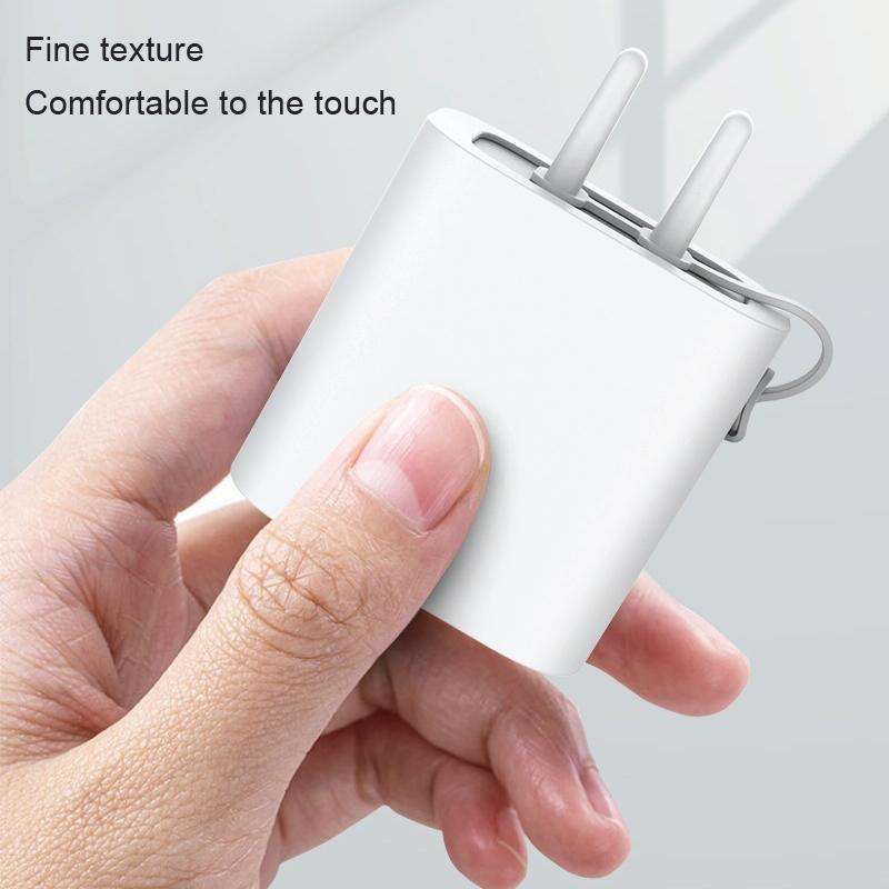 For Huawei Honor 66W AC01 Charger Silicone Protective Cover(White)