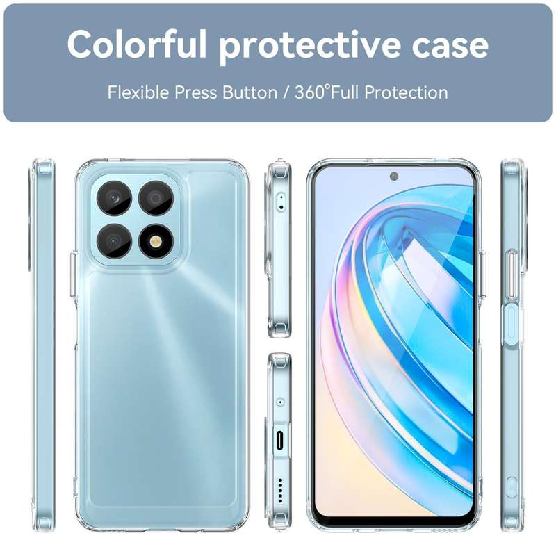 For Honor X8a Candy Series TPU Phone Case(Transparent)