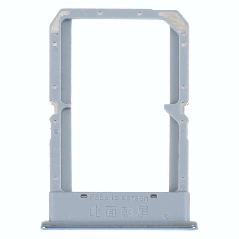 For OPPO K10 4G SIM Card Tray + SIM Card Tray (Silver)