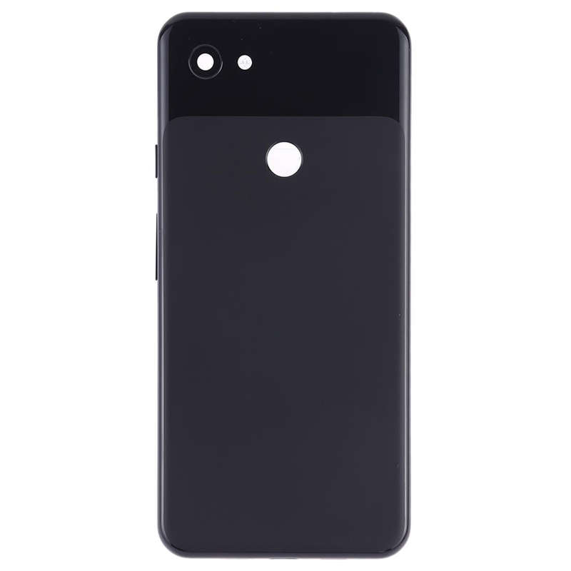 Battery Back Cover with Camera Lens & Side Keys for Google Pixel 3a XL(Black)
