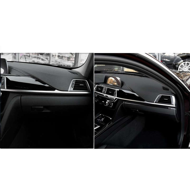 Carbon Fiber Car Copilot Central Control Decorative Sticker for BMW F30 2013-2018 / F34 2013-2018...