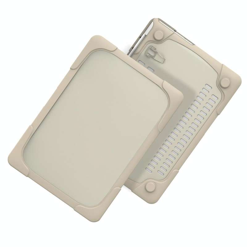 For MacBook Air 13.3 inch A1932 (2018) TPU + PC Two Color Laptop Protective Case(Khaki)