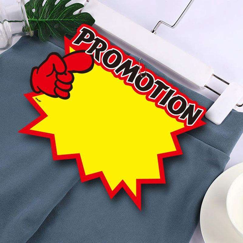 WM205 10bags 21x15cm Explosion Sticker Product Price Tag Supermarket Price Label