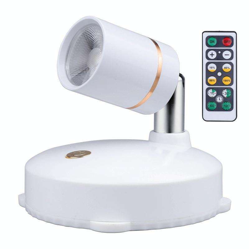 TL005 Battery Type Cabinet Background Wall LED Anti-glare Spotlights Gallery Decorative Lights wi...