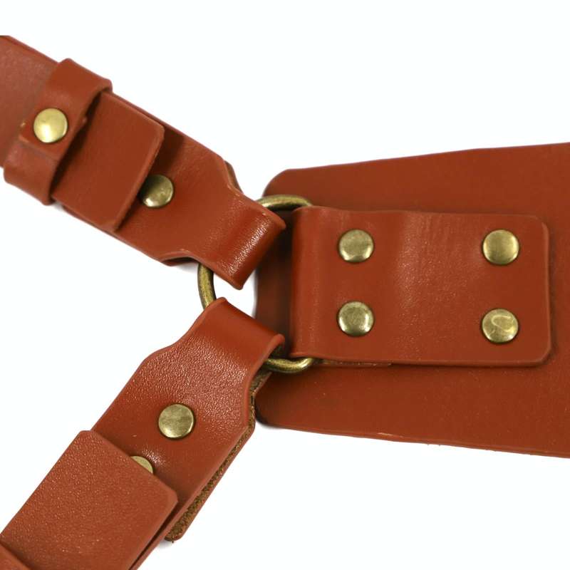 Leather Camera Strap Outdoor Photography Equipment Accessories Universal Single-Shot Camera Doubl...