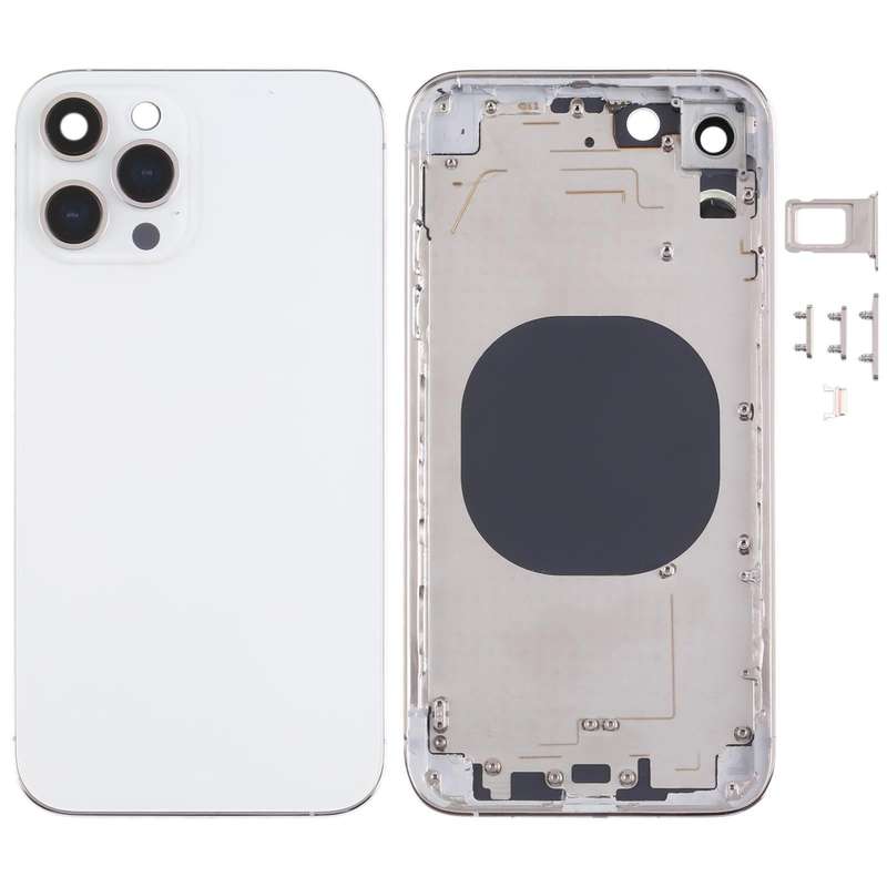 Stainless Steel Material Back Housing Cover with Appearance Imitation of iP13 Pro for iPhone XR(W...