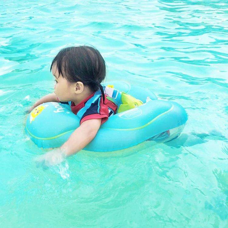Cooldy Infant and Children Swimming Ring Swimming Supplies Inflatable Life Buoy, Inner diameter A...