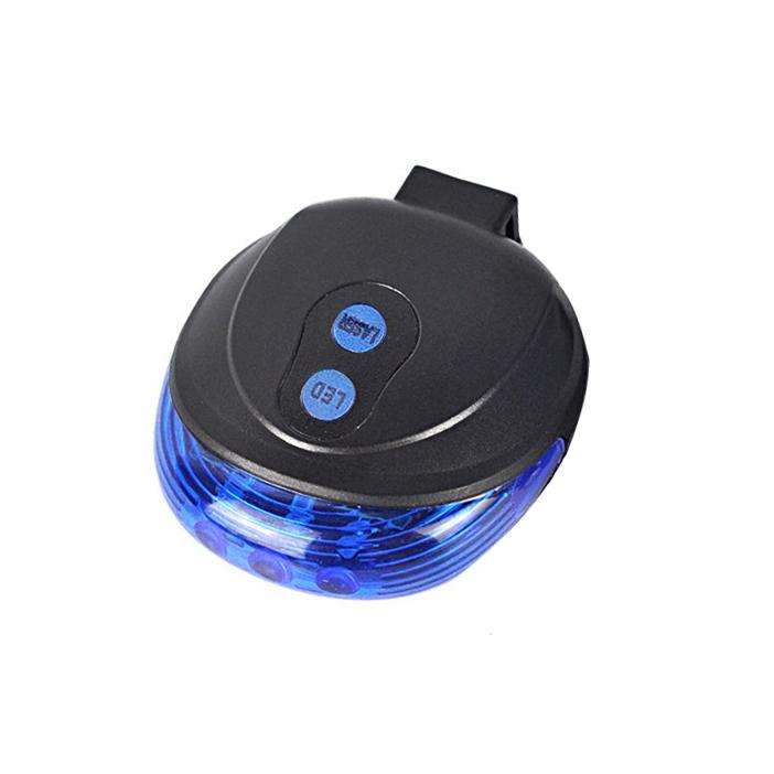 Bicycle Red LED Light Laser Night Mountain Bike Tail Light Taillight MTB Safety Warning Bicycle R...