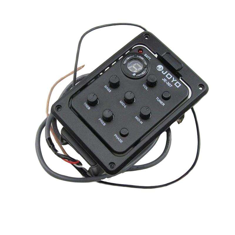 JOYO JE-307 Guitar Pickup 5-Band Equalizer Folk Guitar EQ Acoustic guitarra Pickup Preamp Electri...