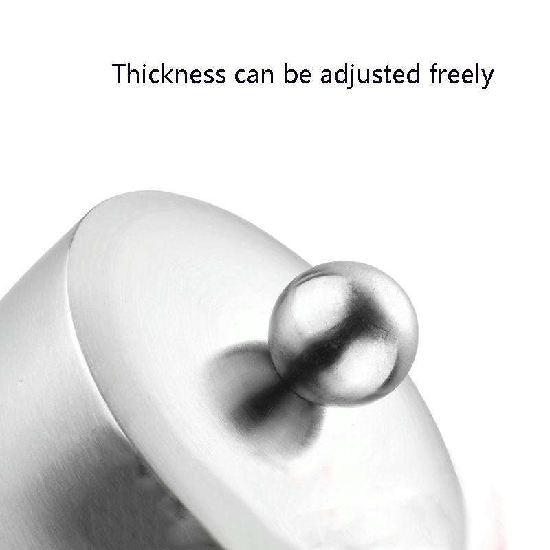 Beech 304 Stainless Steel Manual Pepper Grinder Ceramic Core Pepper Grinder, Specification: 6 Inc...