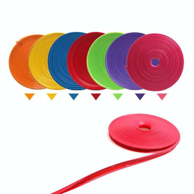 8m/roll Car Wheel General Sticker Modified Protection Sticker Anti-collision Strip(Purple)