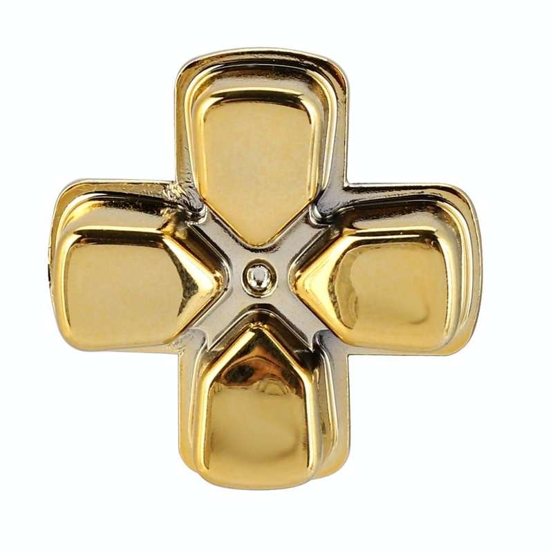 Electroplating Button Set For PS4 Slim(Gold)