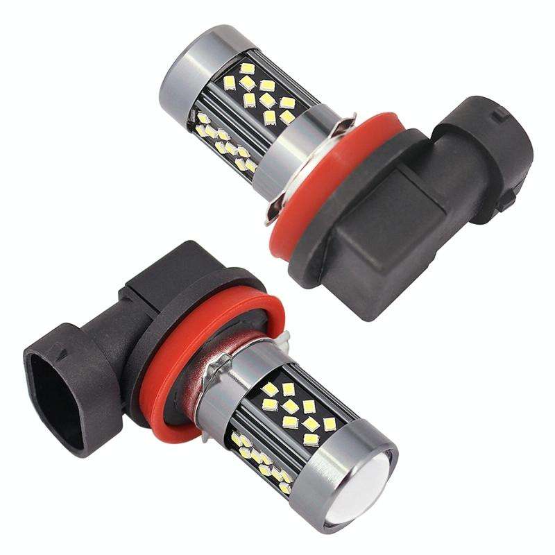 1 Pair H11 12V 7W Continuous Car LED Fog Light(White Light)