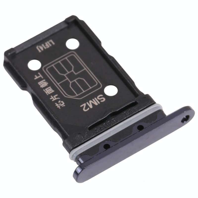 For OPPO Reno6 Pro 5G  SIM Card Tray + SIM Card Tray (Black)