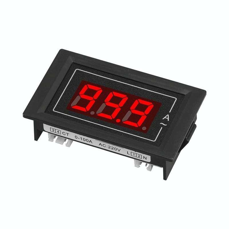 SINOTIMER D85-5035A Small Single Phase AC Digital Ammeter With Transformer