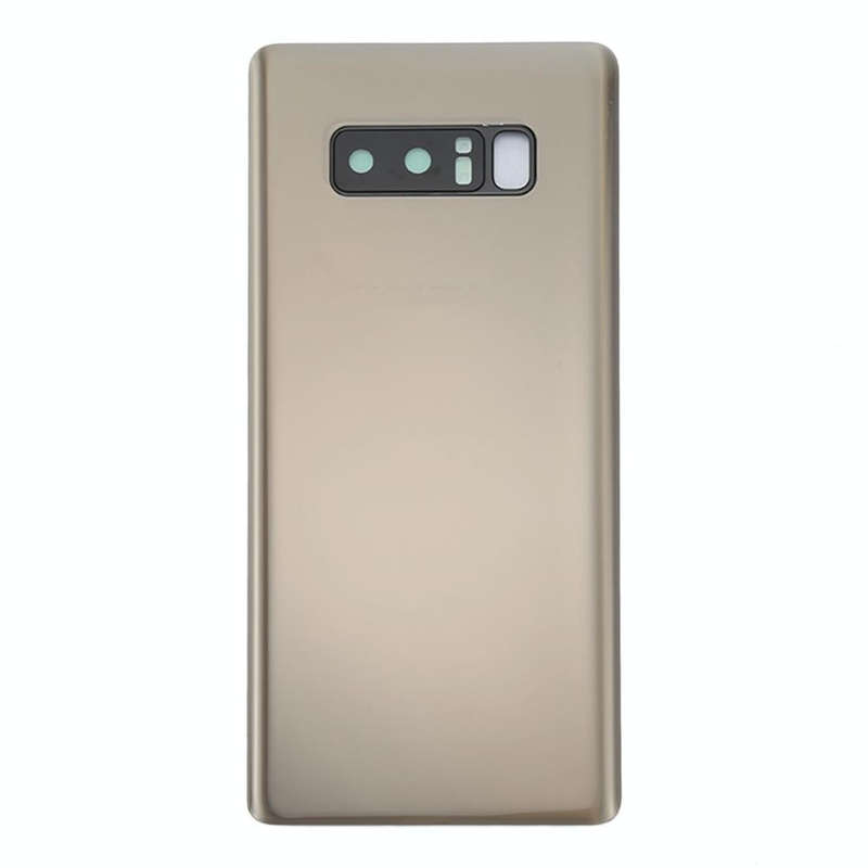 For Galaxy Note 8 Back Cover with Camera Lens Cover (Gold)