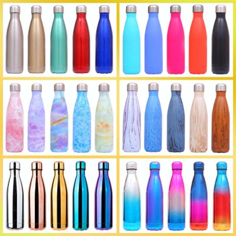 Thermal Cup Vacuum Flask Heat Water Bottle Portable Stainless Steel Sports Kettle, Capacity:500ml...