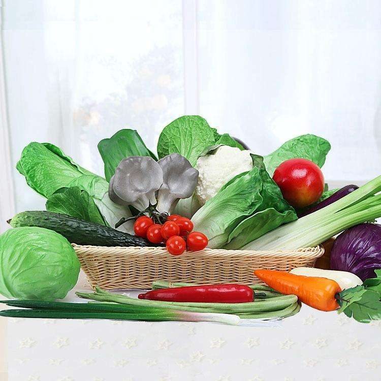 PU Simulation Vegetable Cabbage Model Photography Props Window Display Furnishings Hotel Home Dec...