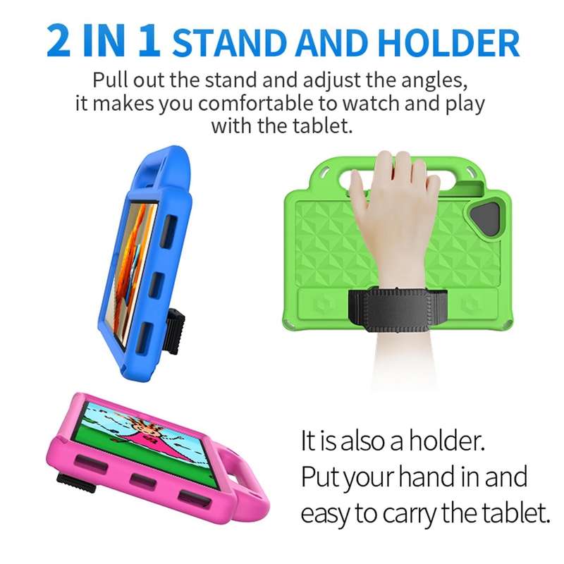 For Huawei MediaPad T8 8.0 inch Diamond Series EVA Portable Flat Anti Falling Sleeve Protective S...