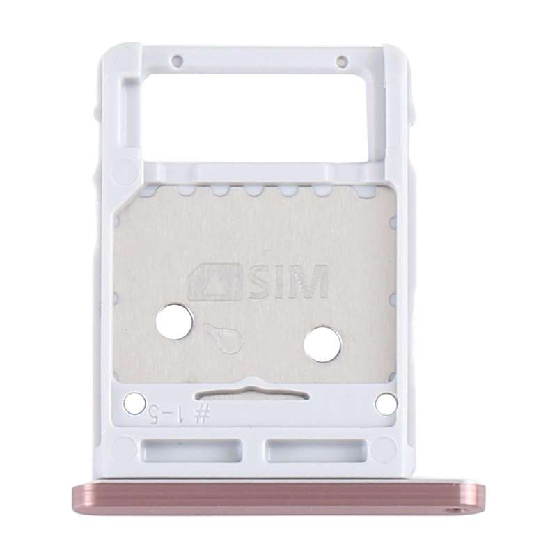 For Samsung Galaxy Tab S7 SM-T870/T875 SIM Card Tray + Micro SD Card Tray (Pink)