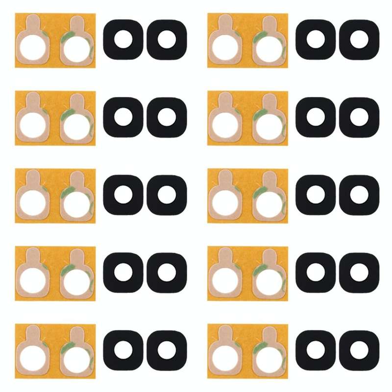 For Galaxy A3 (2017) / A320 10pcs Back Camera Lens Cover with Sticker