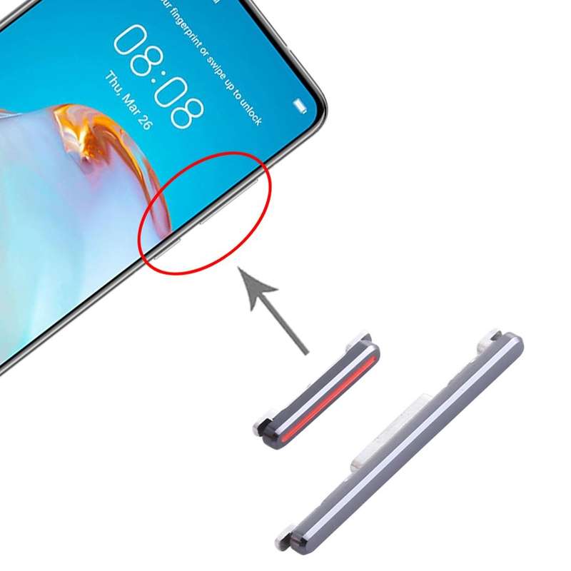 Power Button and Volume Control Button for Huawei P40 (Black)
