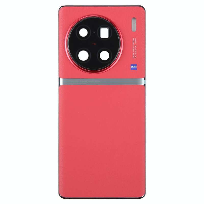 For vivo X90 Pro+ Original Battery Back Cover with Camera Lens Cover(Red)