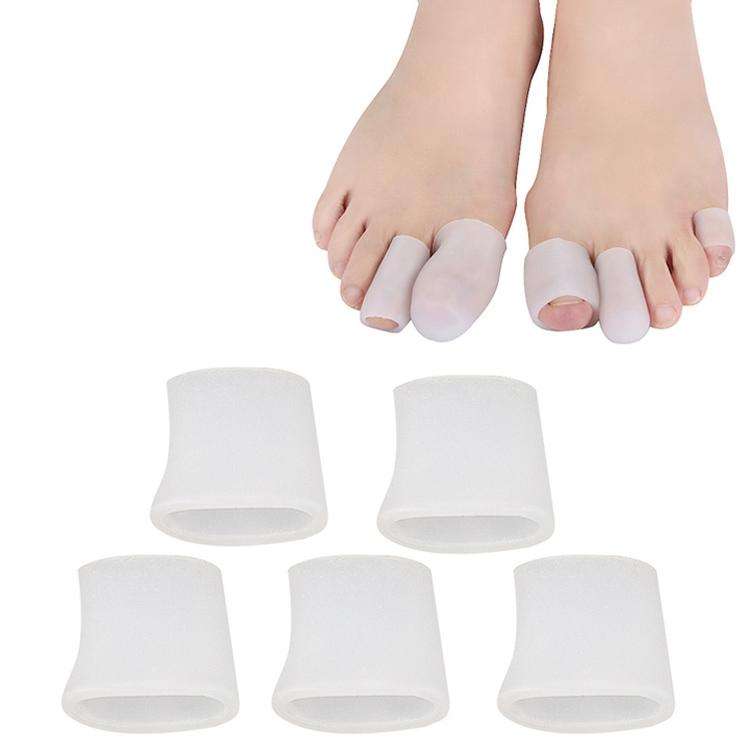 5 PCS Corn Toe Cover Finger Toe Care Set Color Random Delivry, Style:Tail Finger
