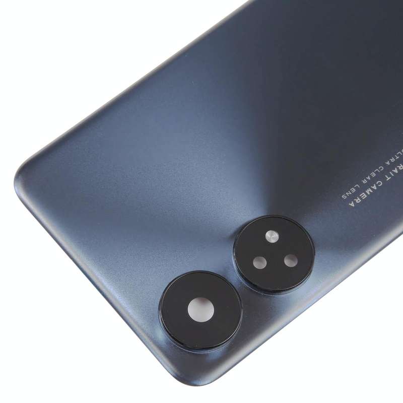 For OPPO Reno8 T 4G Original Battery Back Cover with Camera Lens Cover(Black)