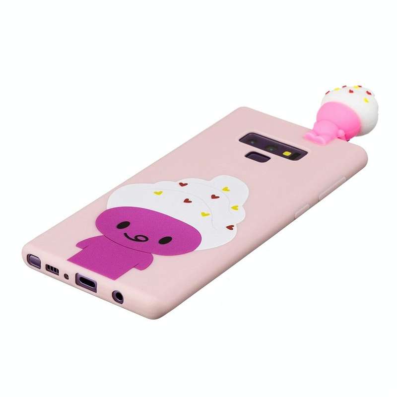 For Galaxy Note 9 Shockproof Cartoon TPU Protective Case(Ice Cream)