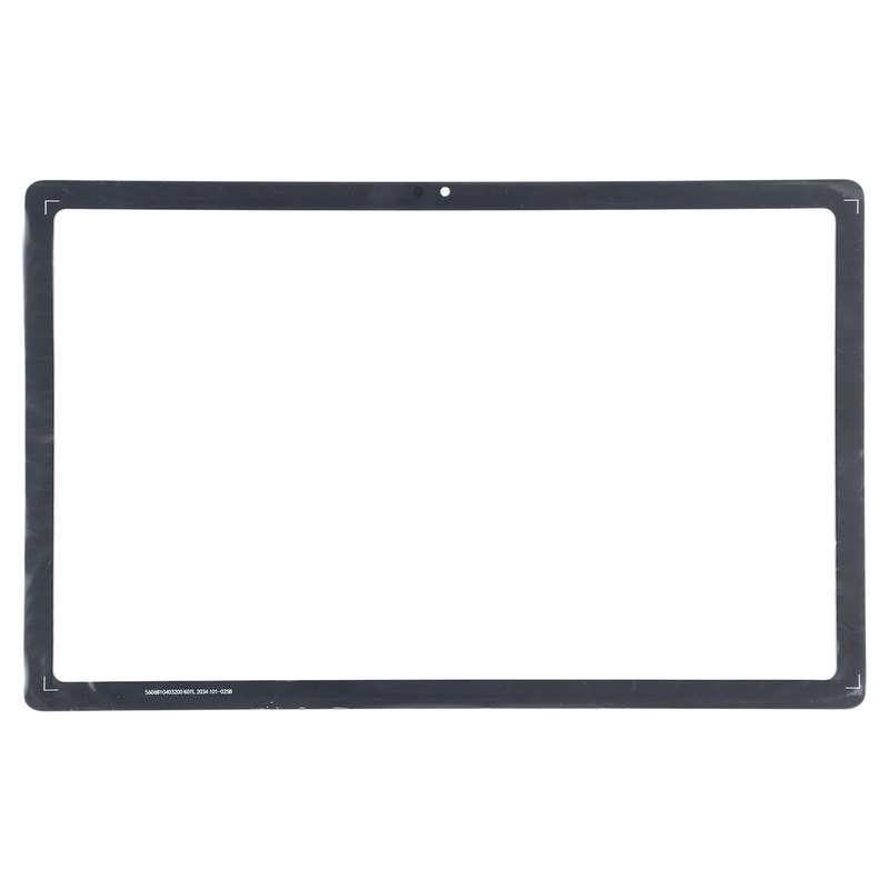 For Samsung Galaxy Tab A7 10.4 2020 SM-T500/T505 Front Screen Outer Glass Lens (Black)