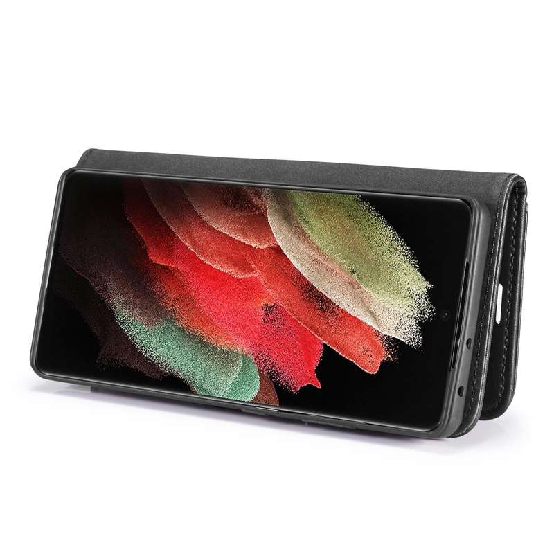 For Samsung Galaxy S21 Ultra 5G DG.MING Crazy Horse Texture Flip Detachable Magnetic Leather Case...