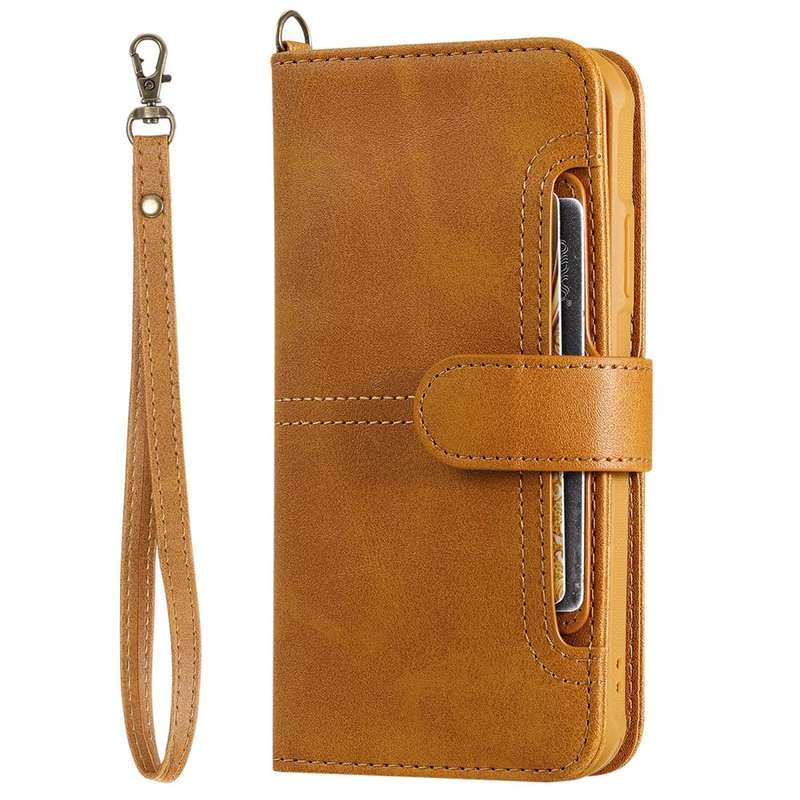 For iPhone 11 Multifunctional Detachable Magnetic Horizontal Flip Leather Case with Card Slots & ...