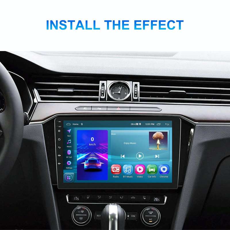 A3195 9 Inch Car Android Large Screen Navigation Central Control Screen 2+32G Player with CarPlay...