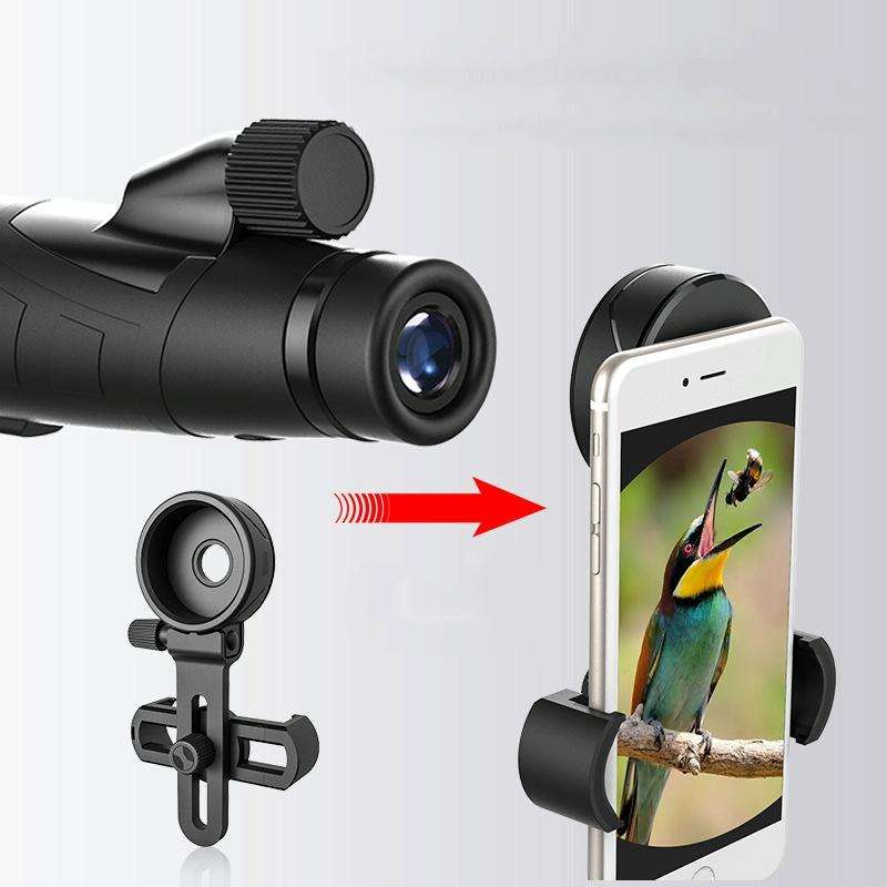 Eyeskey Telescope Phone Holder Camera Holder Telescope Universal Astronomical Mirror Phone Clip, ...