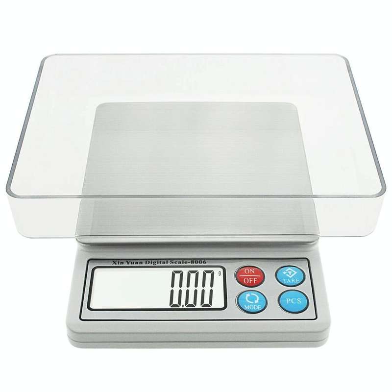 XY-8006 600g x 0.01g 2.2 inch LCD Professional Portable Digital Gold Jewellery Scale