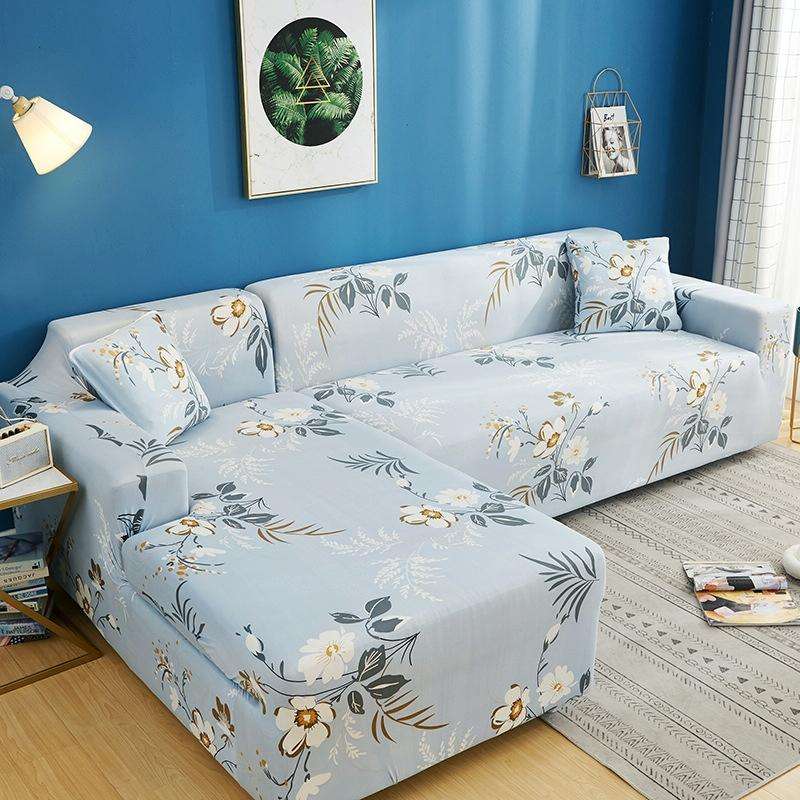 Fabric High Elastic All Inclusive Lazy Sofa Cover, Size: 3 Persons(Spike of Love)