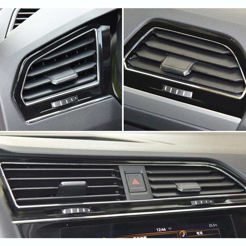 For Volkswagen Tiguan L 17-21 Car Air Conditioning Air Outlet Paddle, Left Driving(Right Side)