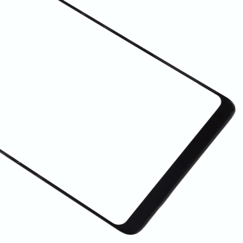 For Samsung Galaxy A8 Star / A9 Star 10pcs Front Screen Outer Glass Lens (Black)