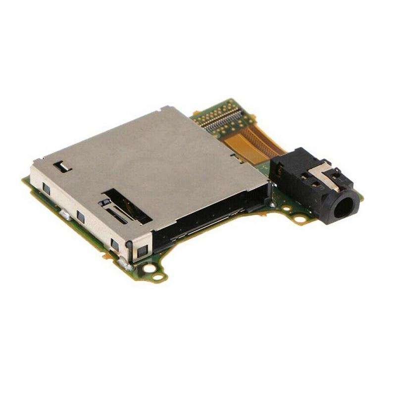 Game Card Socket Part PCB with Headphone Jack for Nintendo Switch