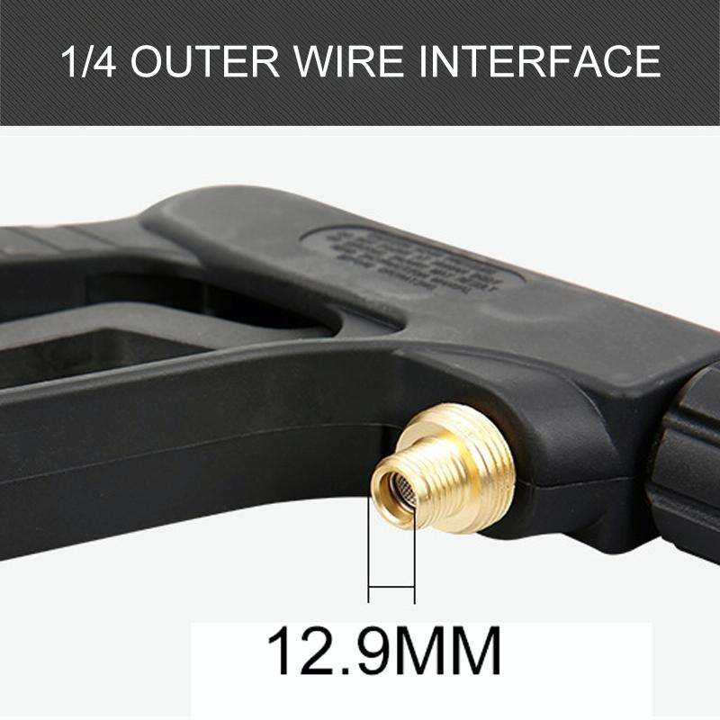 High Temperature High Pressure Large Hole Nozzle Water Gun for Steam Car Washer, Spray Nozzle Sec...