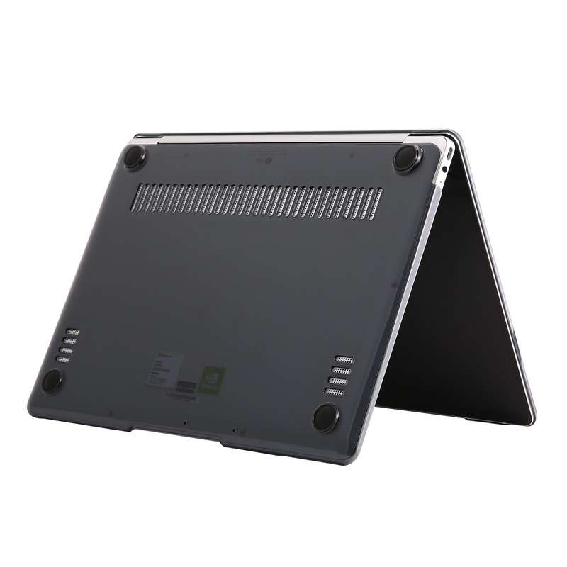 For Huawei MateBook 16 Shockproof Crystal Laptop Protective Case(Black)