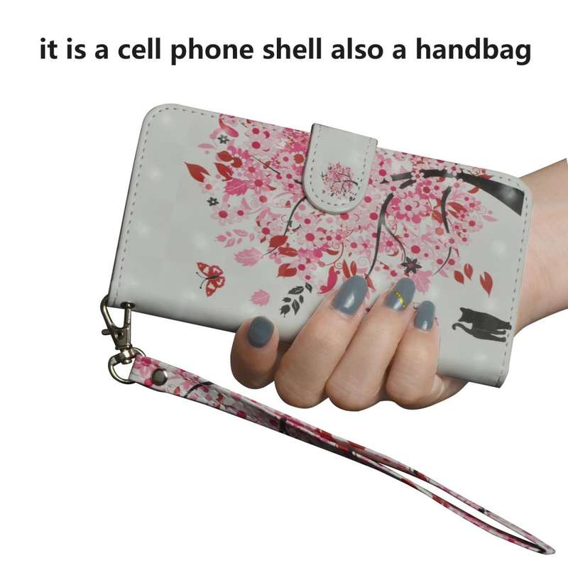 For Samsung Galaxy A30s 3D Painting Pattern Horizontal Flip TPU + PU Leather Case with Holder & C...