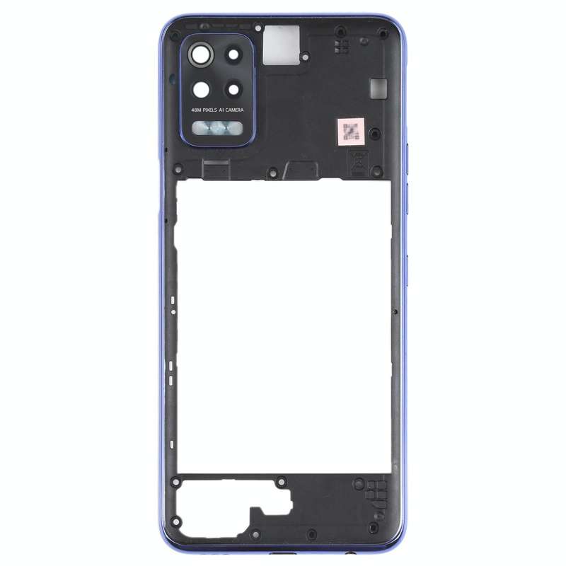 Middle Frame Bezel Plate for LG Q52 / K62 (Blue)