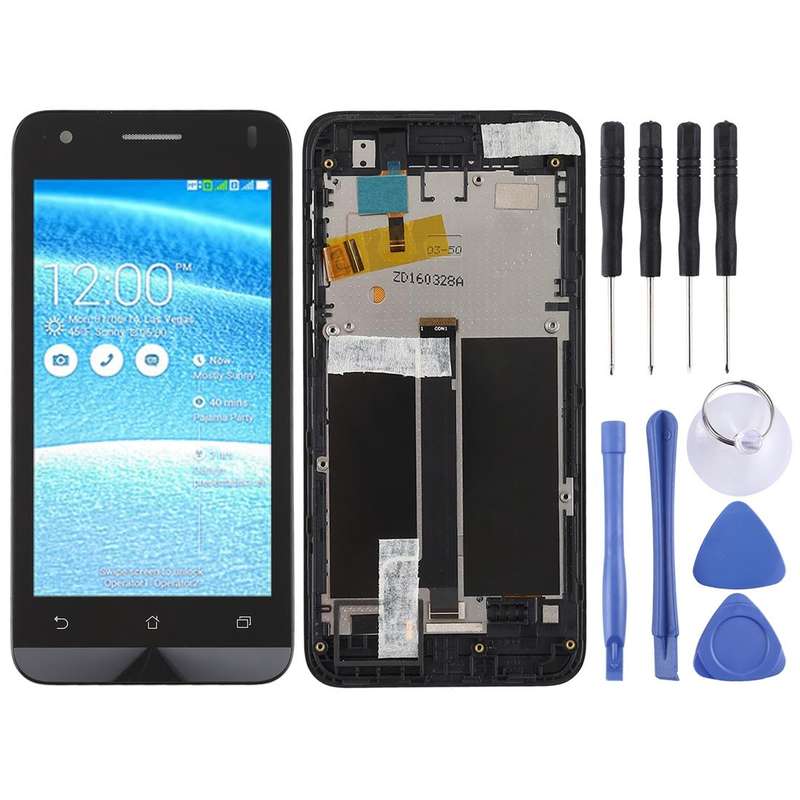 OEM LCD Screen for Asus Zenfone C ZC451CG Digitizer Full Assembly with FrameBlack)