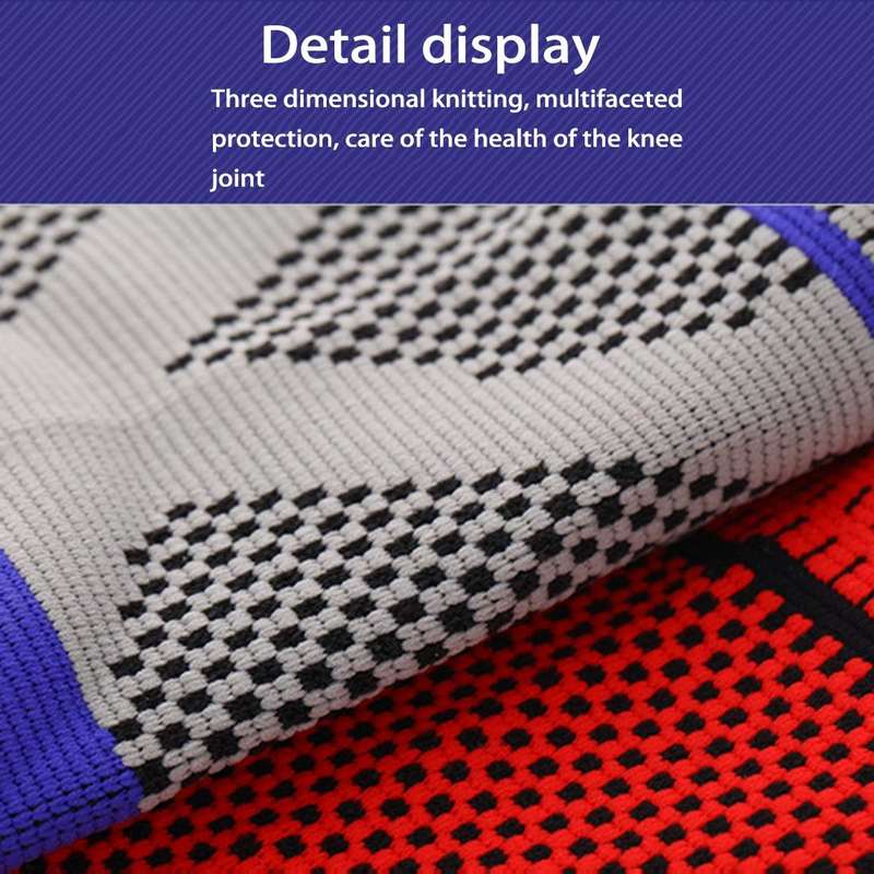 Outdoor Fitness Mountaineering Knit Protection Silicone Anti - collision Spring Support Sports Kn...