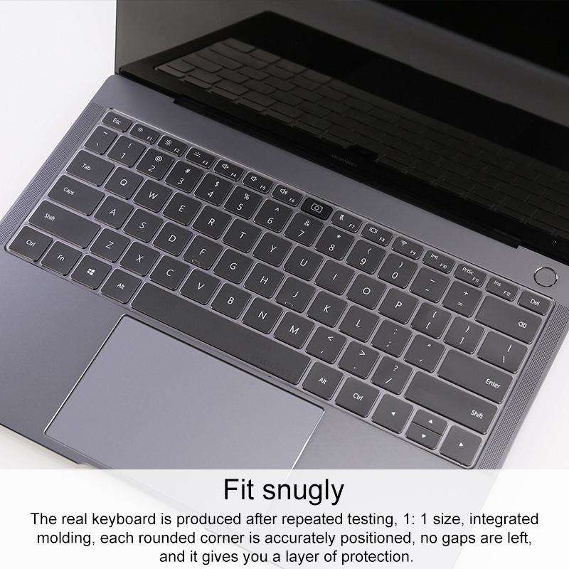 For Huawei MateBook X Pro (2019 / 2020) Transparent and Dustproof TPU Laptop Keyboard Protective ...