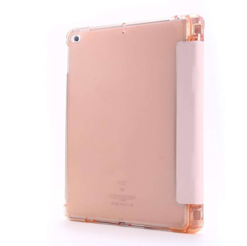 For iPad 9.7 (2018) & (2017) Airbag Deformation Horizontal Flip Leather Case with Holder & Pen Ho...