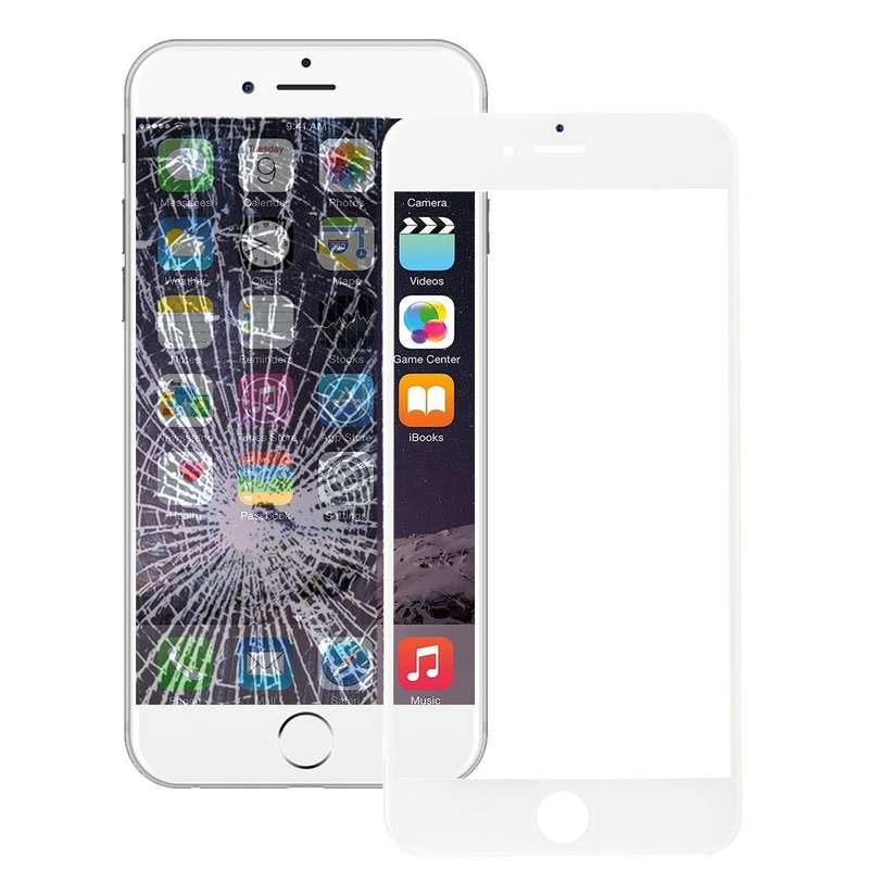 Front Screen Outer Glass Lens with Front LCD Screen Bezel Frame & OCA Optically Clear Adhesive fo...