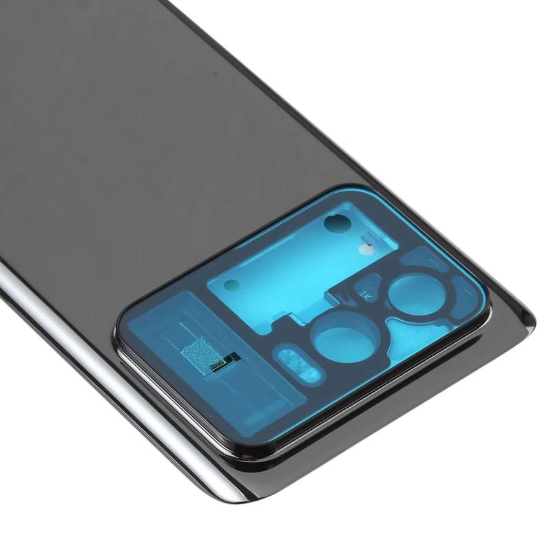 Original Ceramics Battery Back Cover for Xiaomi Mi 11 Ultra M2102K1G(Black)